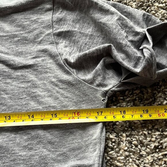 Grey AllSaints Bow Knot Front, Women’s Small Grunge Top - Picture 5 of 6